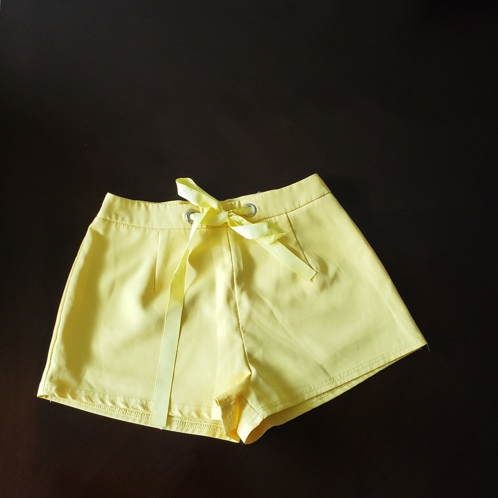 Yellow Ribbon Shorts